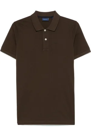 GANT Embroidered-logo polo shirt