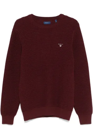 GANT Textured cotton sweater