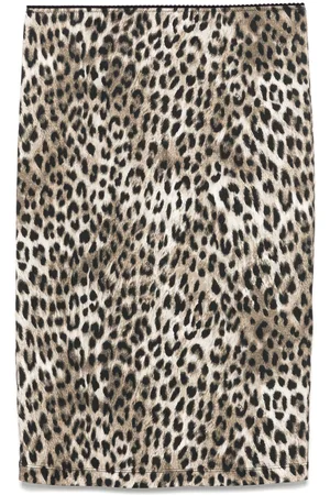 Nº21 Leopard-print mini skirt