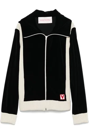 VALENTINO GARAVANI Velvet track jacket