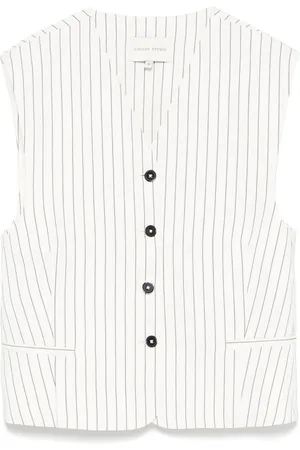 Loulou de Saison Striped waistcoat