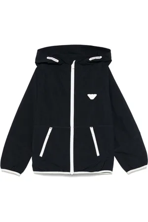 Emporio Armani Rubberised-logo jacket
