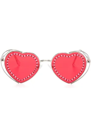 MONNALISA Heart-shaped sunglasses