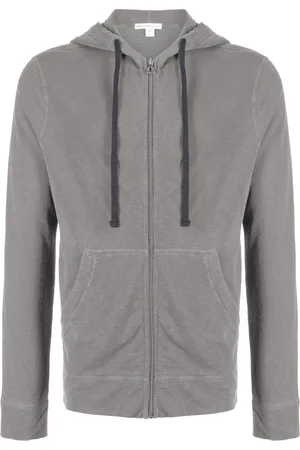 James Perse French terry zip up hoodie
