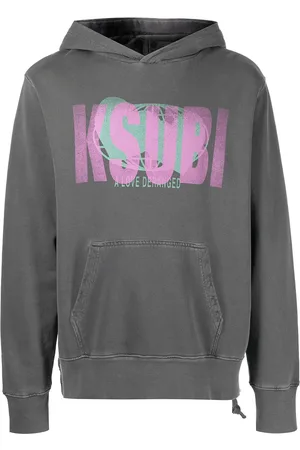 KSUBI Deranged Kash logo-print hoodie