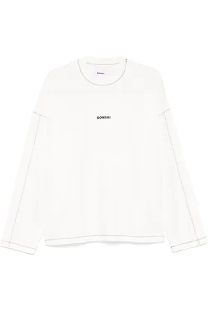 BONSAI Logo-print long-sleeve T-shirt