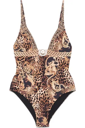 Camilla Era of Empires-print swimsuit