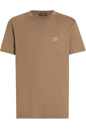 Dolce & Gabbana Logo-plaque cotton T-shirt