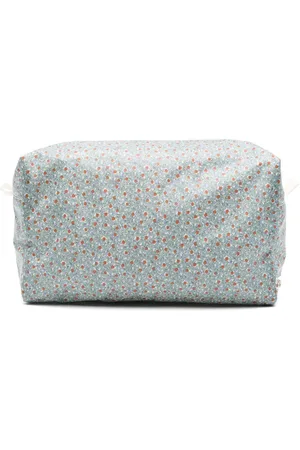 BONPOINT Leaf-print wash bag