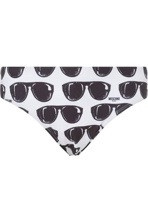 Moschino Sunglssed-print swim briefs