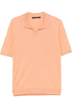 TAGLIATORE Fine-knit polo shirt
