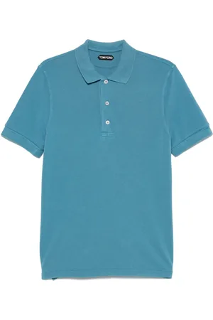 Tom Ford Piqué-weave polo shirt