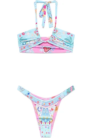 Camilla Reversible printed bikini