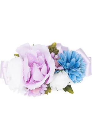 COLORICHIARI Floral-appliqué hair clip