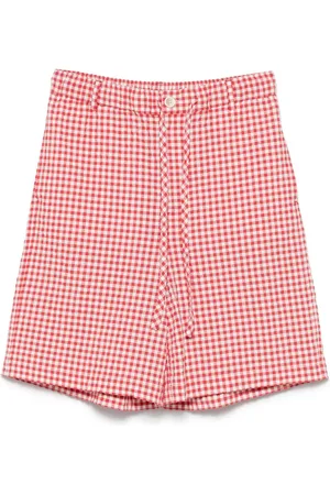 Marni Gingham seersucker shorts
