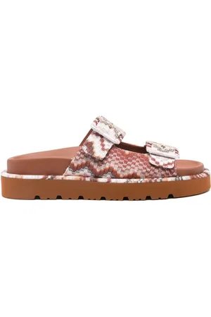 Missoni Zigzag-woven sandals