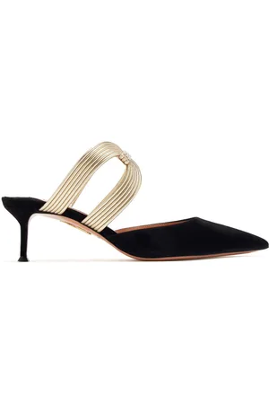 Aquazzura 50mm suede pumps