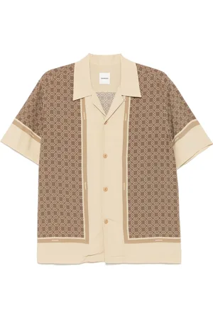 Sandro Short-sleeve patterned shirt