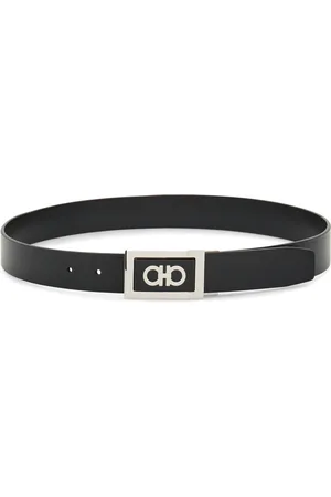 Salvatore Ferragamo Reversible-buckle leather belt
