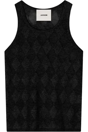 AERON Geometric tank top