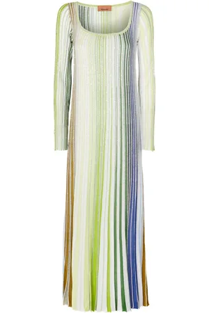 Missoni Striped long-sleeved dress