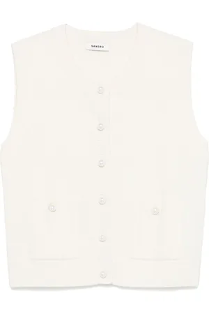 Sandro Tweed cardigan