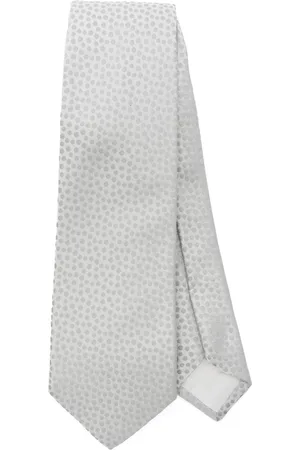 TAGLIATORE Patterned-jacquard tie