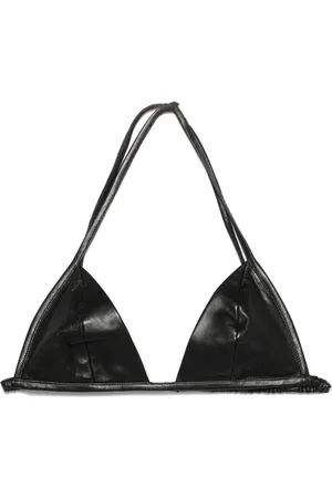 Rick Owens Leather crop top