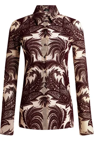 Etro Paisley-jacquard shirt