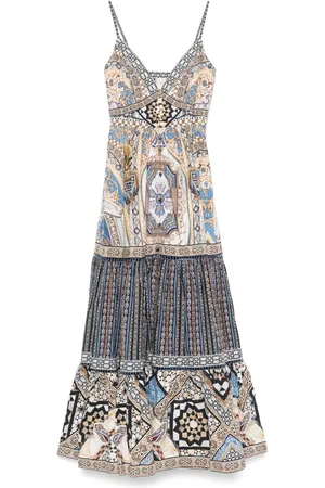 Camilla Make Me Your Mosaic maxi dress