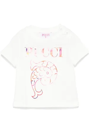 PUCCI Junior Logo-print T-shirt