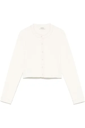 Sandro Pearl-detail cardigan