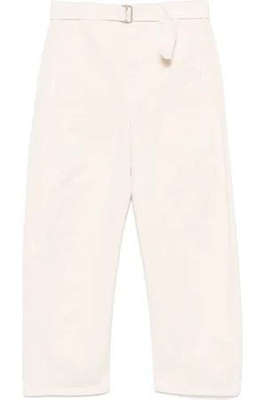 LEMAIRE Twisted belted trousers
