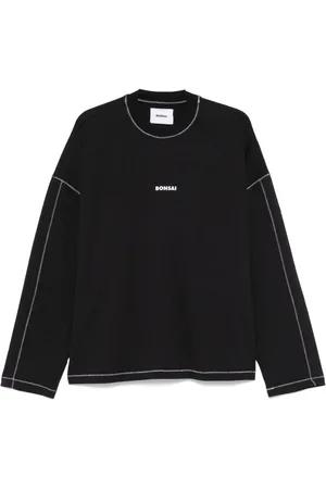 BONSAI Logo-print long-sleeve T-shirt