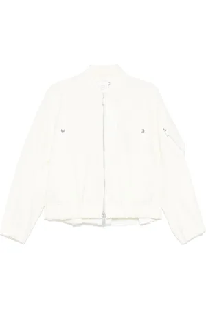 SACAI Suiting Bonding bomber jacket