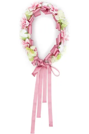COLORICHIARI Floral-appliqué hair band