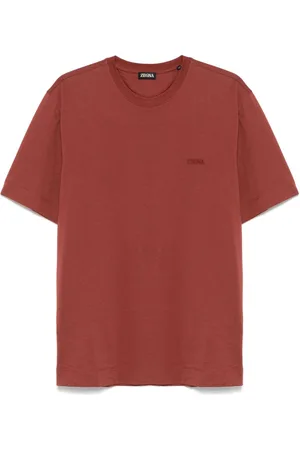 Ermenegildo Zegna Logo-embroidered T-shirt