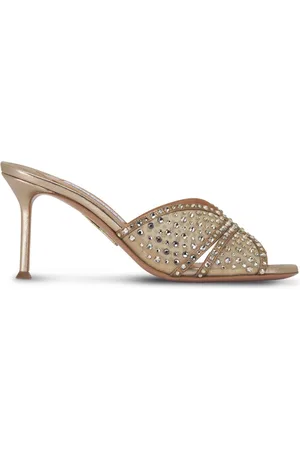 Aquazzura 75mm Lover mules