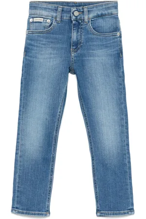 Calvin Klein Logo-patch jeans