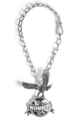 Dsquared2 Logo charm necklace