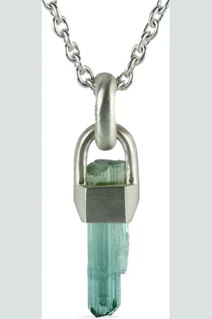 PARTS OF FOUR Sterling Talisman indicolite necklace