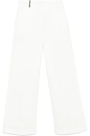 PESERICO SIGN Straight trousers