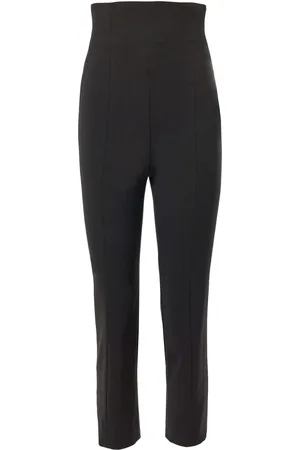 Carolina Herrera High-waisted capri trousers