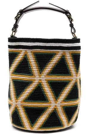 Colville Midi Triangle Cylinder bucket bag