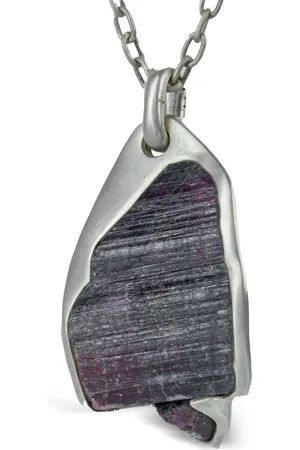 PARTS OF FOUR Sterling Halos tourmaline necklace