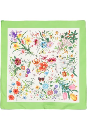 Gucci X Vittorino Accornero 1970s Giardini di Seta scar