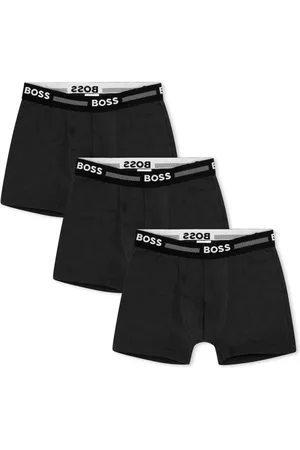 HUGO BOSS Logo-waistband boxers (pack of three)