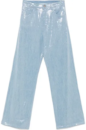 FEDERICA TOSI Sequined jeans