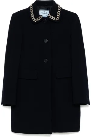 Prada Chain-collar coat