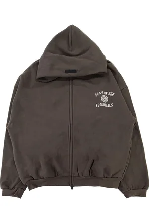 FEAR OF GOD Logo-print hoodie